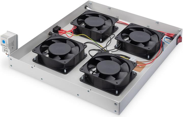 Produktbild Digitus Lüftereinheit zur variablen 483 mm (19")-Installation