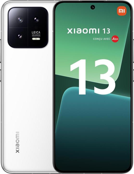 Image du produit Xiaomi 13 (256 Go, Blanc, 6.36", Double SIM, 50 Mpx, 5G)