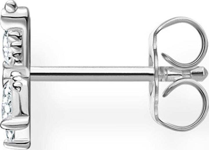 Produktbild Thomas Sabo Einzel Ohrstecker Schmetterling weisse Steine (925er Silber)