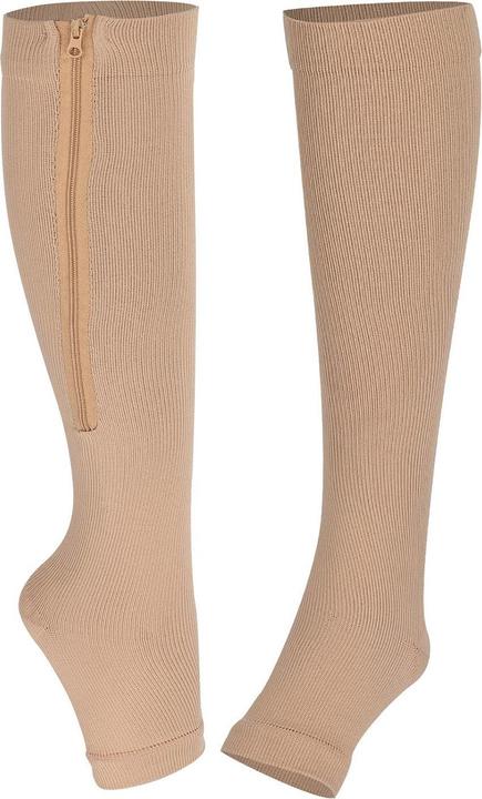 Produktbild JTI Zip Sox - Kompressionssocken mit Reissverschluss (2er Pack, L/XL)