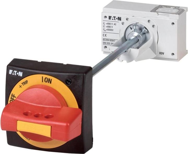 Image du produit Eaton Poignée de porte rouge/jaune