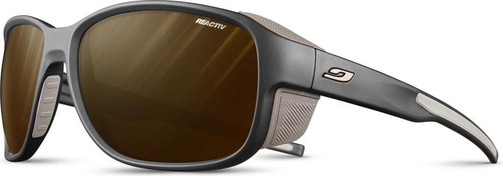 Actual product image Julbo Monterosa 2 Reactiv High Mountain Glacier Goggles (Black, Brown)