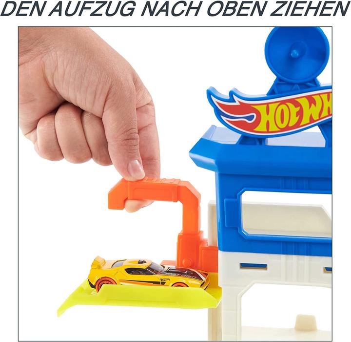 Actual product image Hot Wheels HW City shark attack playset
