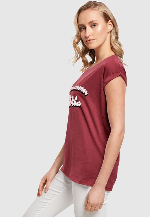 Image du produit Merchcode Ladies Summer Vibes Extended Shoulder Tee - 112619 (L)