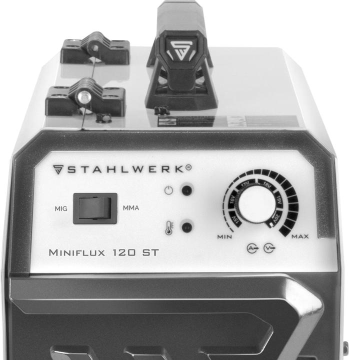 Actual product image Stahlwerk Welding machine Mini FLUX 120 ST with ARC | MMA function fully equipped