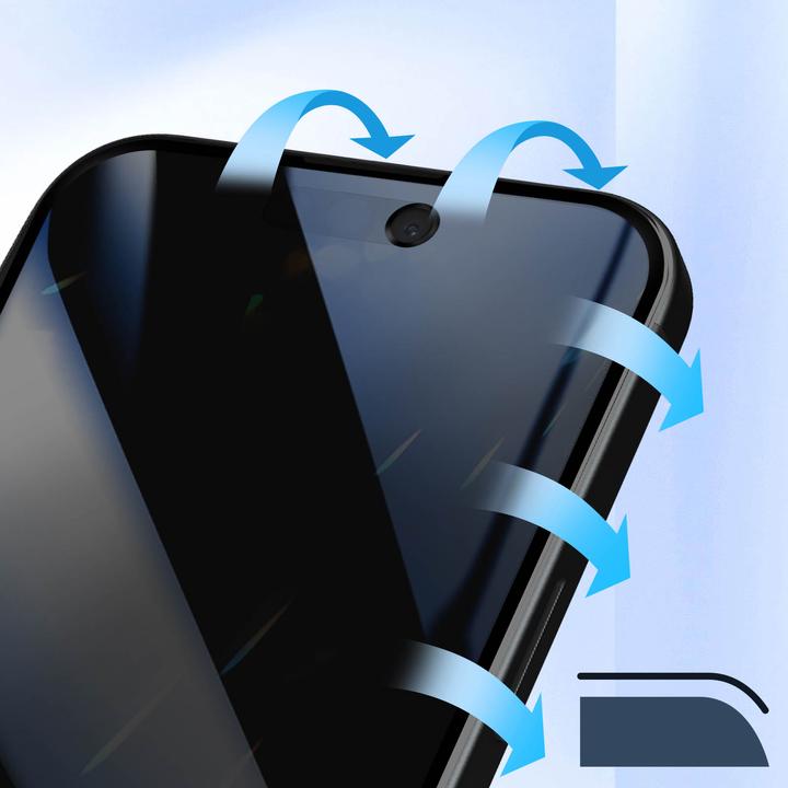 Immagine prodotto Avizar Pellicola per la privacy ClearGuard (1 Pezzo/i, Apple iPhone 15 Plus)