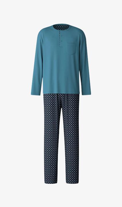 Produktbild Calida Pyjama "Relax Choice 3" blau (M)