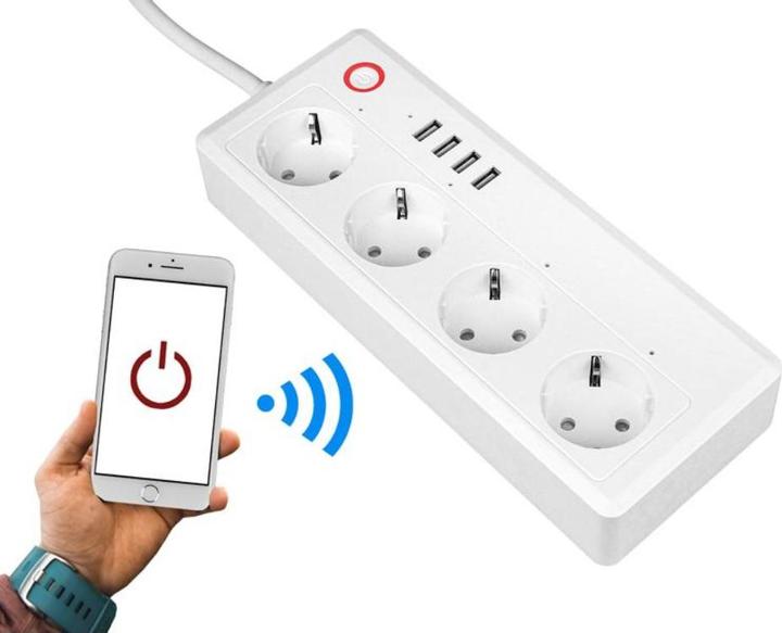Actual product image Lasmex Remote controlled WIFI power cord LTC (4 x, 1.70 m)