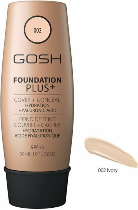Produktbild Gosh Foundation Plus+ (002 Ivory)