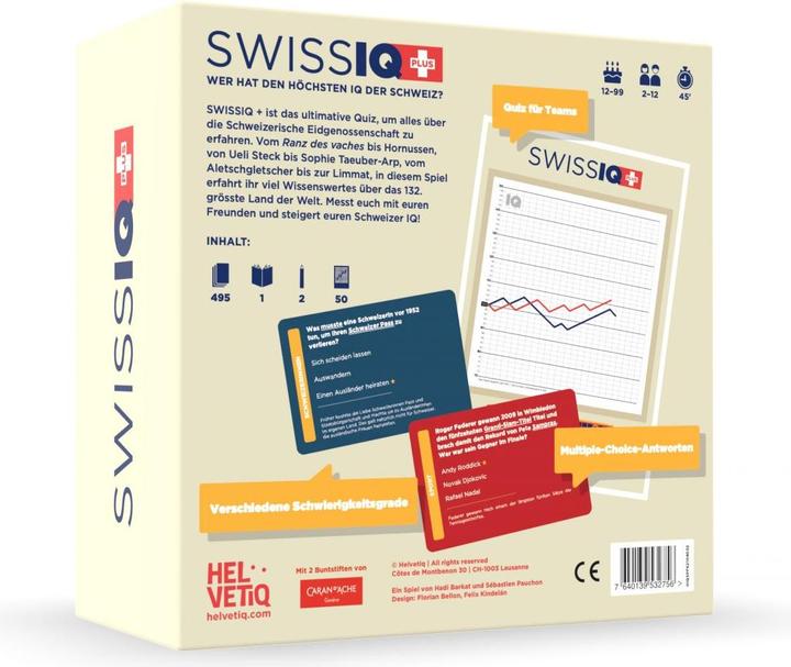 Actual product image Helvetiq SwissIQ Plus (German)