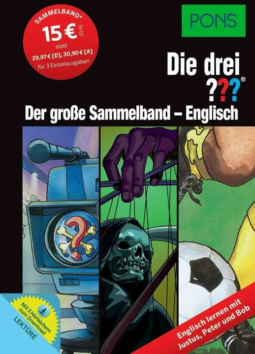Image du produit Die drei??? Der grosse Sammelband - Englisch (Anglais, 2018)