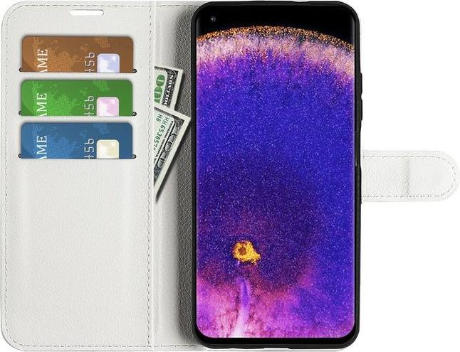 Produktbild MU Classic Litchi Leder Bookcover Series (Oppo Find X5 Pro)