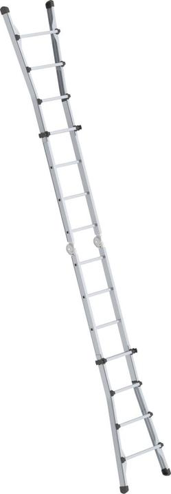 Actual product image Munk Telescopic ladder 4-section without crossbar 4x4 rungs (Telescopic ladder, 420 cm)