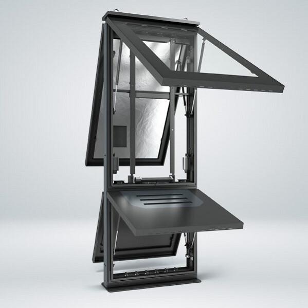 Produktbild DSS Outdoor Stele Portrait, 65" Bildschirm