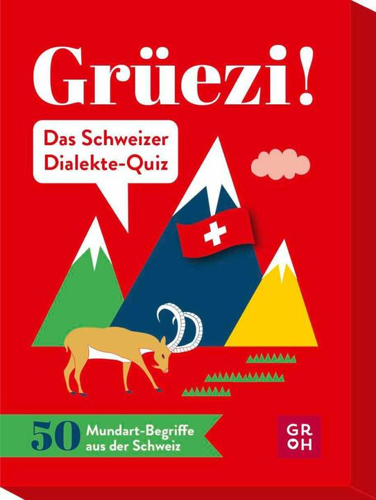 Produktbild Grüezi! Das Schweizer Dialekte-Quiz (Deutsch)