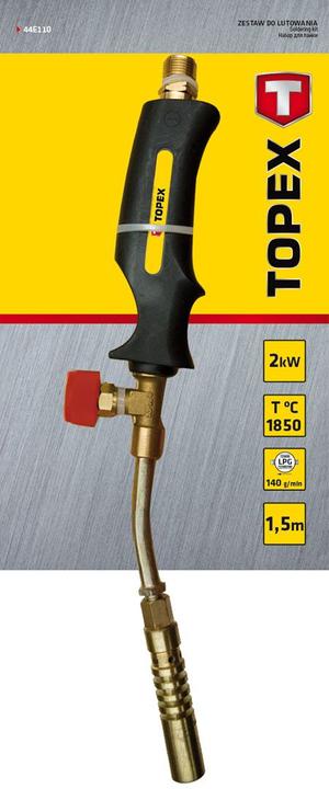 Topex 2kW soldering kit, 1 torch