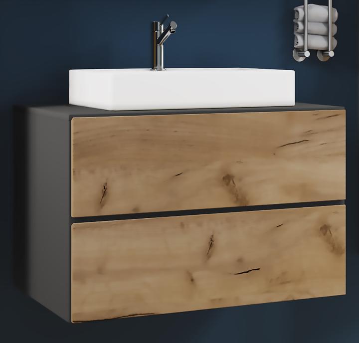 Actual product image VCM 2-piece wash place washbasin Lendas drawer