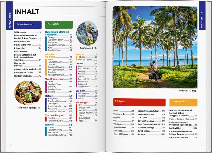 Image du produit Reiseführer Bali, Lombok & Nusa Tenggara (Allemand, Sofia Levin, Virginia Maxwell, Mark Johanson, MaSovaida Morgan, 2024)