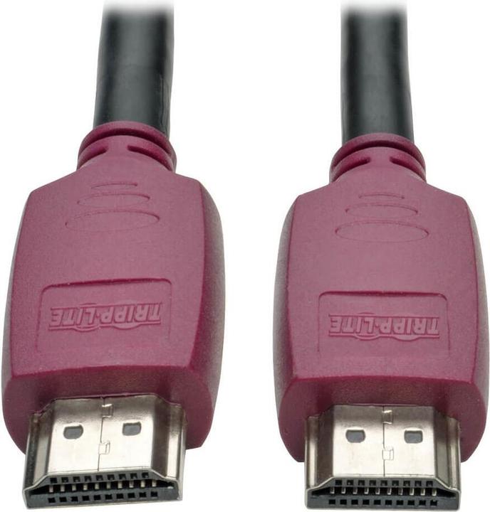 Actual product image Eaton Tripp Lite Series HDMI Connection Cable 1.80 m Round Black (1x HDMI Male (1.83 m, HDMI)