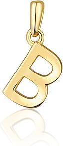 Immagine prodotto JVD Ciondolo minimalista con lettera "B" placcata oro SVLP0948XH2GO0B