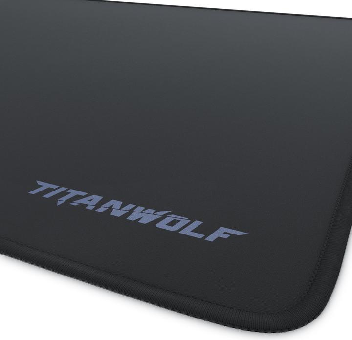 Actual product image Titanwolf Gaming mouse pad, XL - 44 x 35 x 0.3 cm Speed mouse mat, precision & speed (XL)