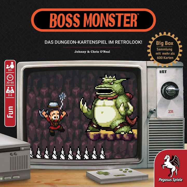 Produktbild Pegasus Boss Monster Big Box, Kartenspiel, für 2-6 Spieler, ab 10 Jahren (DE-Ausgabe) (Deutsch)