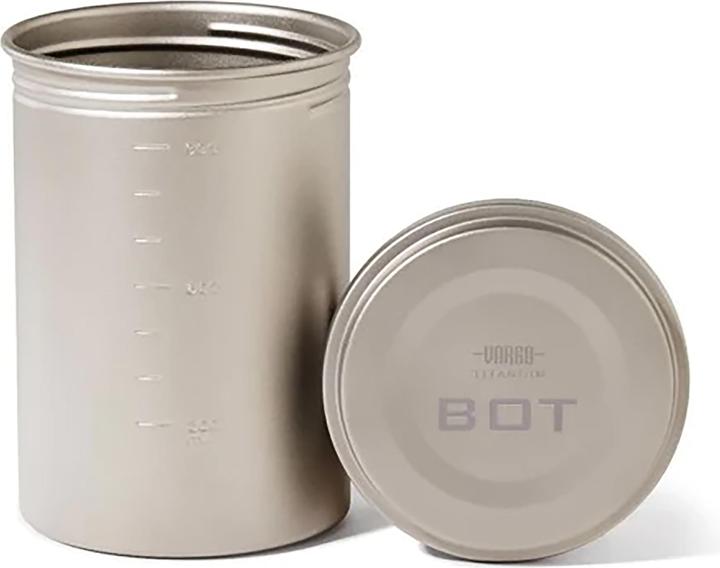 Produktbild Vargo BOT Outdoor Topf Und Trinkflasche Aus Titan 0,7L Ultraleicht
