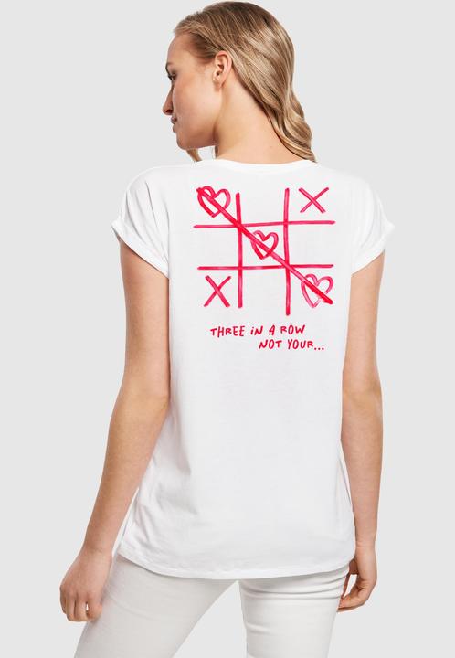Immagine prodotto Mister Tee MisterTee Three In A Row Ladies Extended Shoulder Tee - 194805 (S)