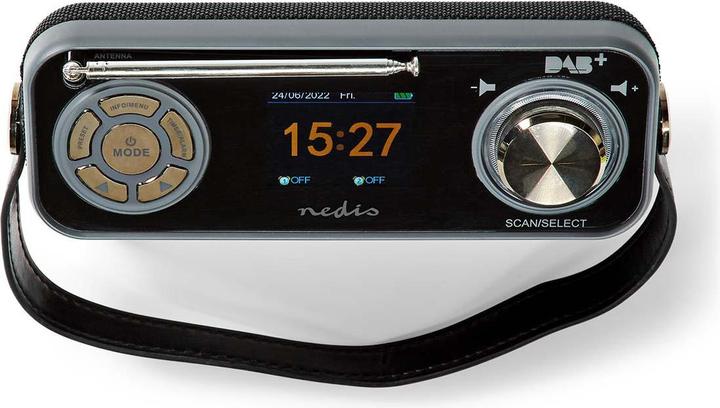 Produktbild Nedis DAB+ Radio (DAB+, FM, Bluetooth)