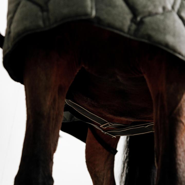 Image du produit Fouganza Couverture d'écurie Combo cheval/poney - 400 gris foncé (165 cm)