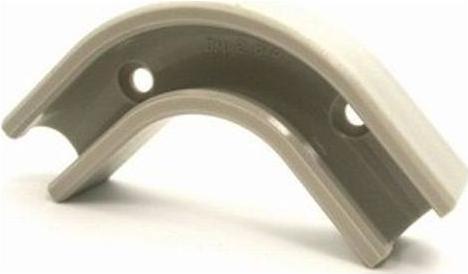 DM Fit Tuyau Coin de pose Bride de serrage angulaire 1/4 pouce