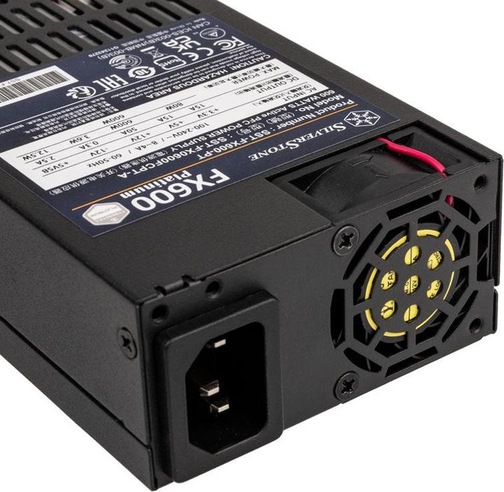 Produktbild Silverstone SST-FX600-PT FX600 Platinum Netzteil - 600 Watt (600 W)