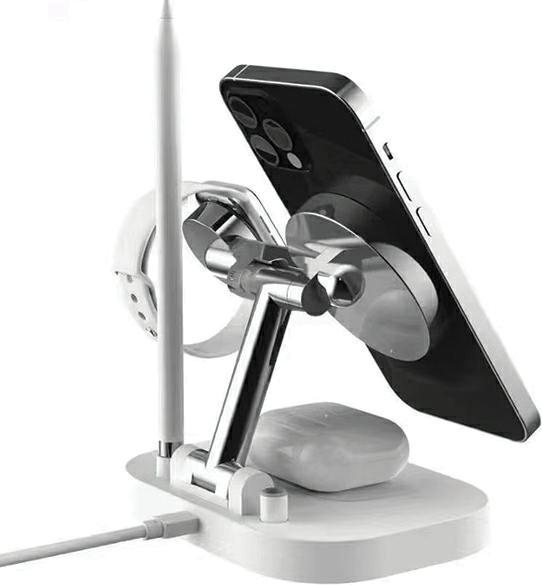 Produktbild Awei ład. indukcyjna 4w1 W22 15W Fast Charging czarny/black (15 W)