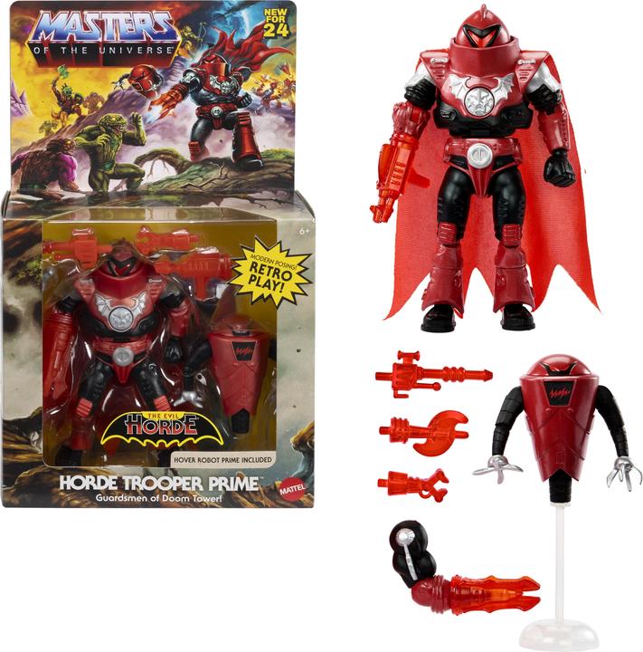 Image du produit Mattel Masters of the Universe Origins Figurine The Evil Horde : Horde Trooper Prime