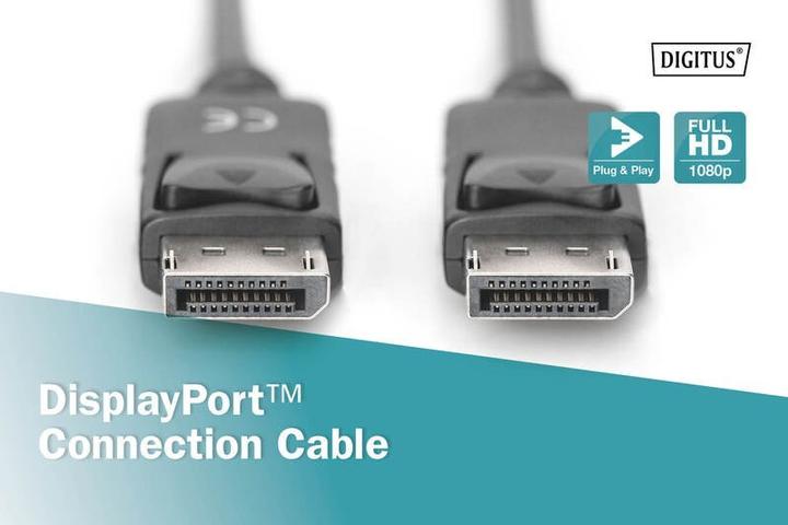 Immagine prodotto Digitus DisplayPort — DisplayPort (2 m, DisplayPort)