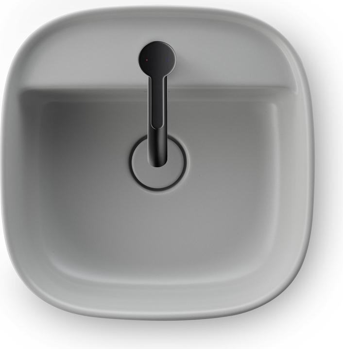 Actual product image Duravit Single lever basin mixer C.1 S o pop-up waste black matt