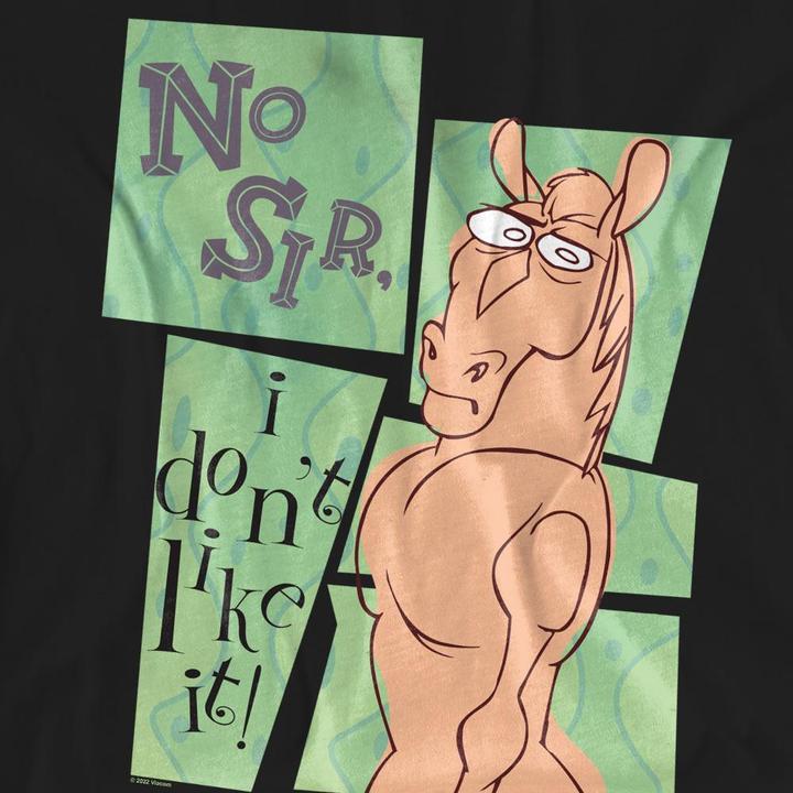 Immagine prodotto Ren & Stimpy No Sir I Don't Like It Maglietta Adulto Unisex (XXL)