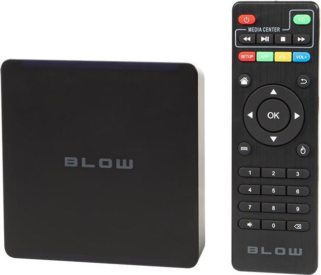 Produktbild Blow 77-303# Smart TV box Black 4K Ultra HD Wi-Fi Ethernet LAN (16 GB, Android 10)