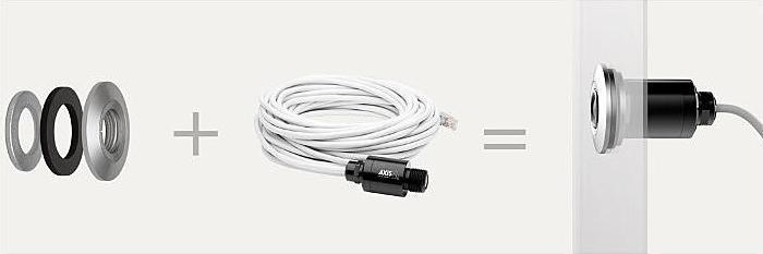 Actual product image Axis F8212 Mounting ring (Mounting kit)
