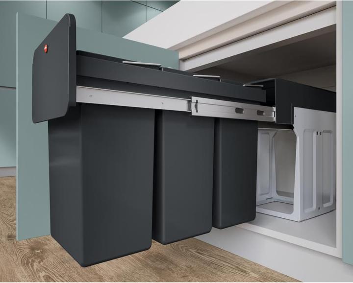 Produktbild Hailo EcoLine Design Trio L Einbausystem (30 l)
