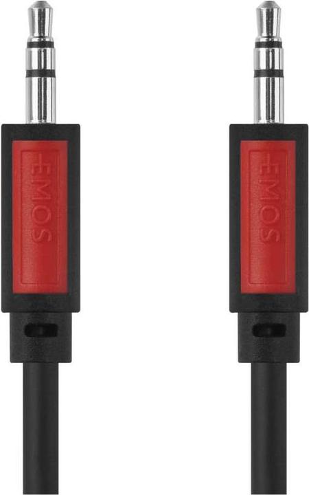 Produktbild Emos Klinkenkabel 3,5mm stereo, Stecker - 3,5mm Stecker, 3m (3 m)