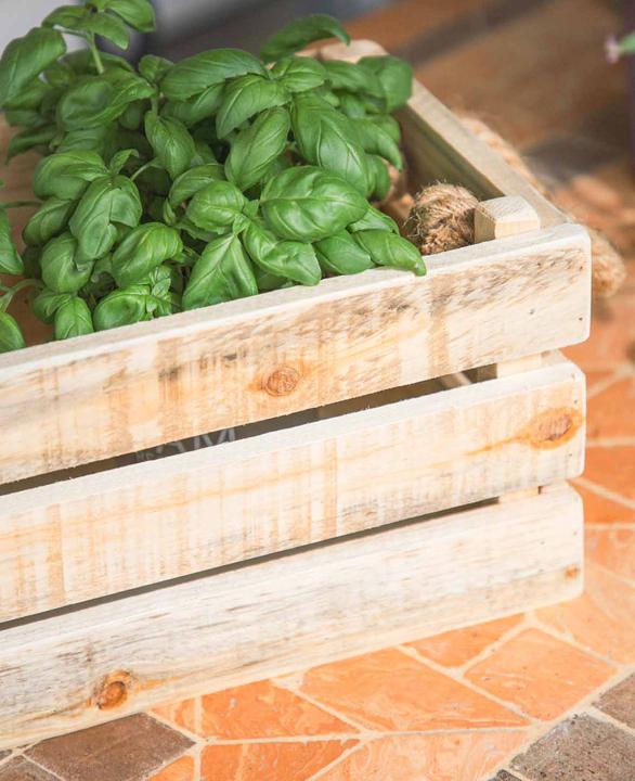 Actual product image Esmée Wooden box for storage or decoration (30 x 22 x 18 cm)