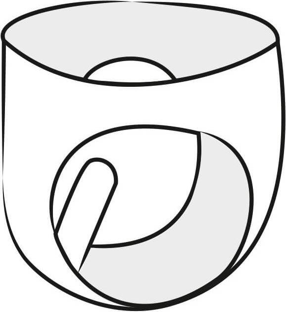Actual product image LateX Toys Panties with plug (S)