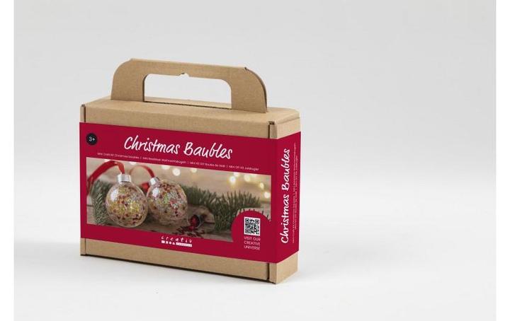 Image du produit Creativ Company Kit de bricolage boules de Noël paillettes
