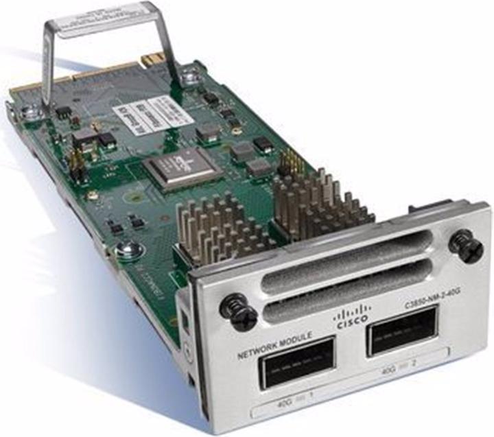 Actual product image Cisco CATALYST 3850 2 X 40GE NETWORK MODULE NMS NS ACCS