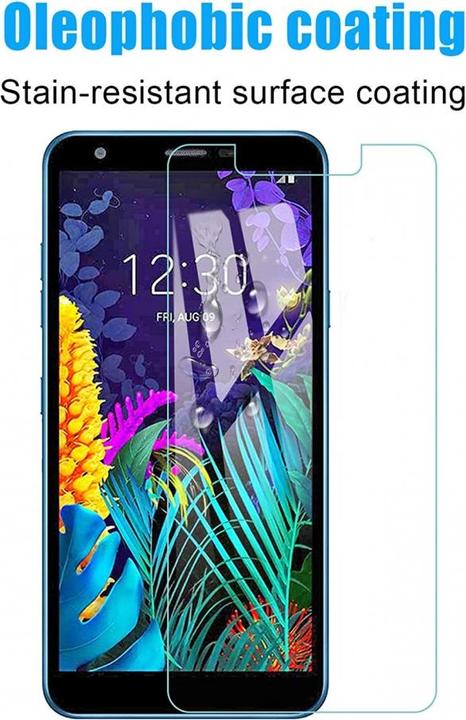 Actual product image Screenguard LG K30 bulletproof glass protective film Case Friendly Design (1 Piece, K30)