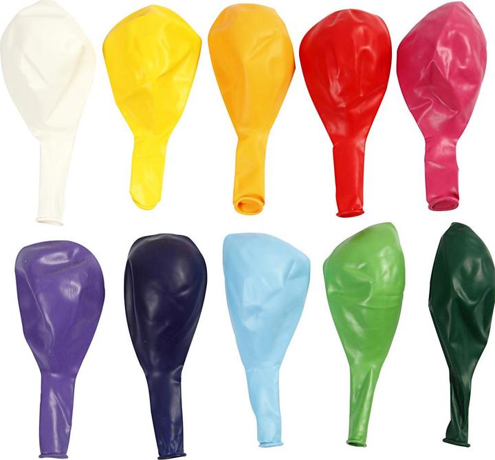 Bleu clair, Lilas, Pink, Orange, Rouge, Blanc, Bleu foncé, Vert, Jaune, Vert foncé