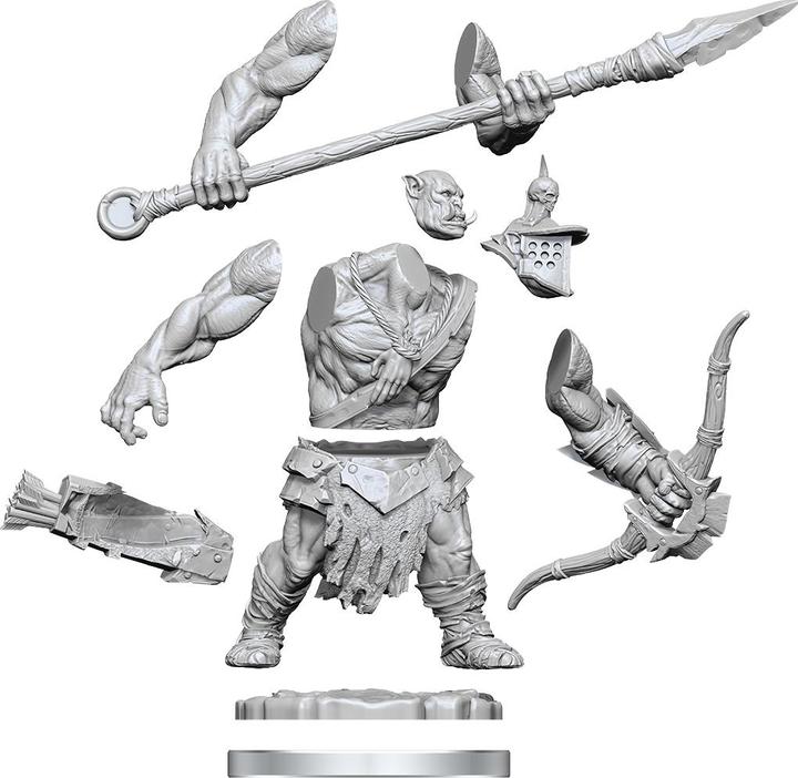 Produktbild Wizkids Dungeons & Dragons Frameworks pack 7 miniatures Model Kit Orcs