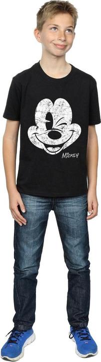 Produktbild Disney Mickey Mouse Distressed Face TShirt Jungen (140, 146)
