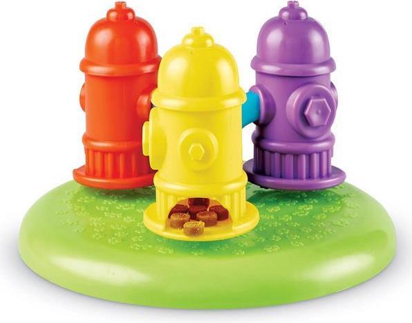 Image du produit Brightkins Spinning Hydrants Treat Puzzle (puzzle de boissons) (Jouet d'occupation chien)
